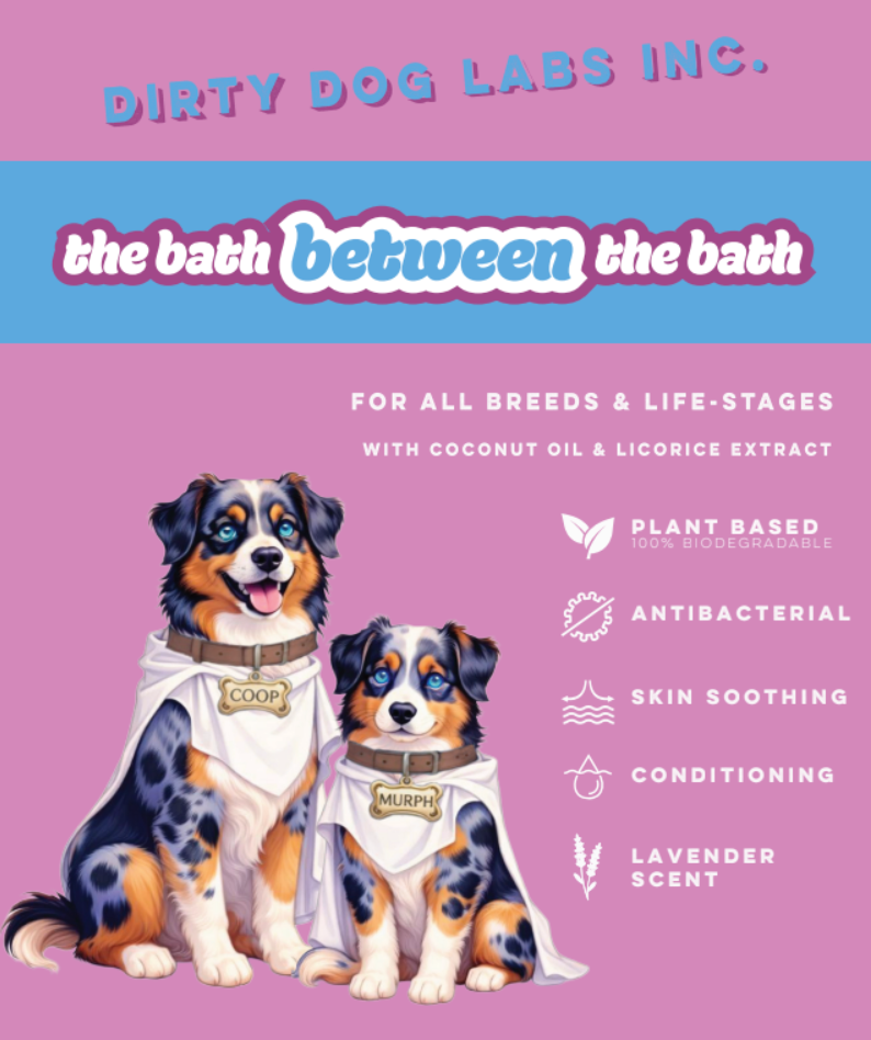 The Bath Between the Bath™ Dog Cleansing Towels